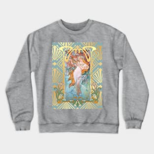 Art Nouveau Spring Awakening Crewneck Sweatshirt